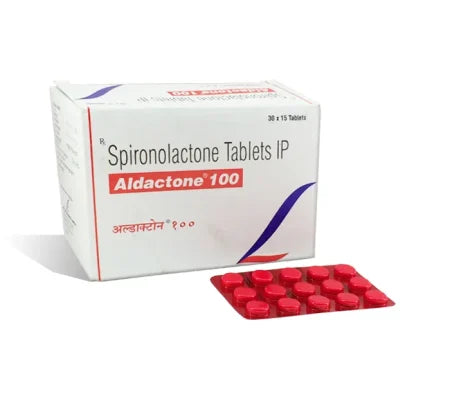 Aldactone 100 mg Tablet for heart and blood pressure management – Buy Online at MedsPrimeHub