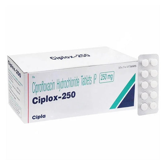 Ciplox 250mg Tablet – Cipla Ciprofloxacin 250mg Antibiotic for Mild Bacterial Infections