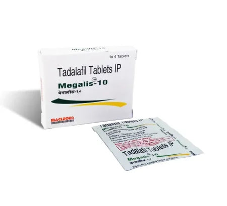 Megalis 20 mg Tadalafil tablet for erectile dysfunction treatment