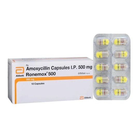 Ronemox 500 Tablet – Amoxicillin 500mg Penicillin Antibiotic