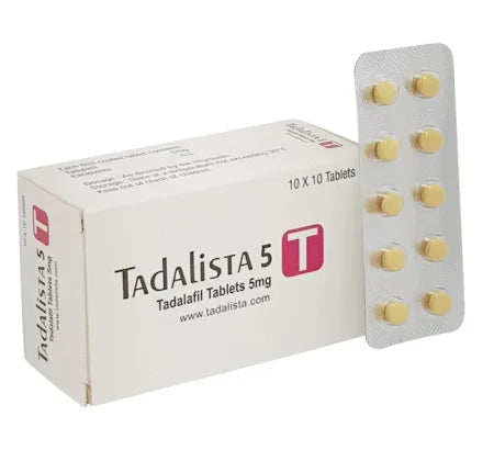 Tadarise 5 mg Tadalafil tablet for erectile dysfunction treatment