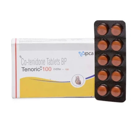 Tenoric 50 Tablet for heart and blood pressure management – Buy Online at MedsPrimeHub