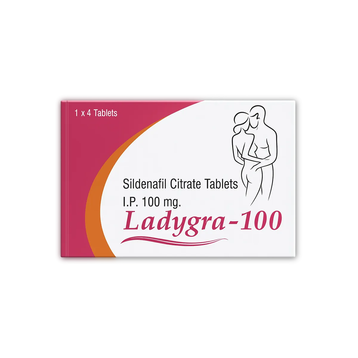 Ladygra 100 Sildenafil standard strength tablet for erectile dysfunction